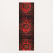 バラのペルシャ絨毯の一見は分野no2を染めました ヨガマット (正面)