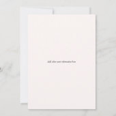 バラのワインバレンタインデーパーティーを開栓 招待状 (裏面)