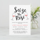 バラのワイン試飲パーティーを楽しもう 招待状 (スタンド正面)