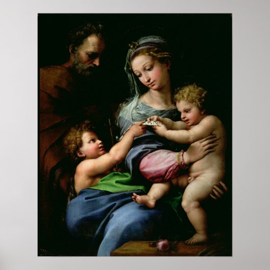 バラのヴァージン, c.1518 ポスター (正面)