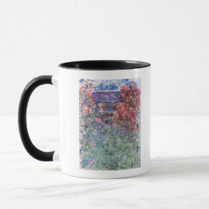 バラの下のGivernyのクロード・モネ の家 マグカップ