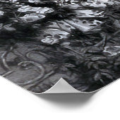 「バラの中」ヴィンテージイラストレーション ポスター (角)