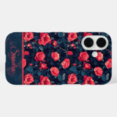 バラの名前のユニークなホリデーギフト Case-Mate iPhoneケース (裏面 (横))