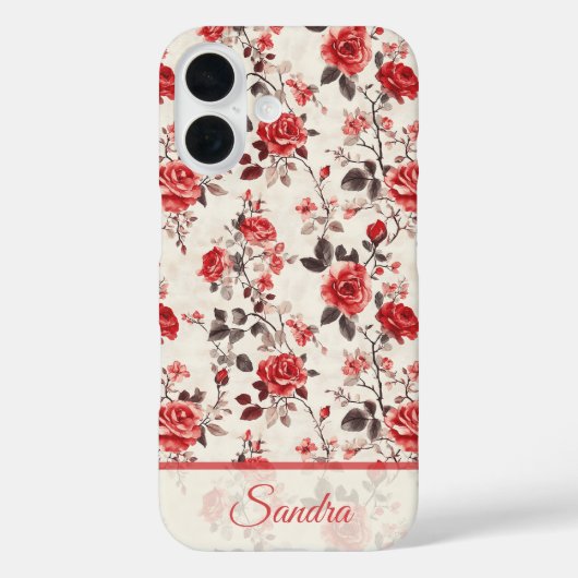 バラの名前の大人っぽいママへのギフト Case-Mate iPhoneケース (裏面)