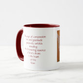 バラの天使 マグカップ (正面左)