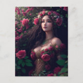 バラの姫 ポストカード (正面)