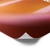 バラの存在と知り感動的引用文 ポスター (角)