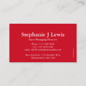 バラの実の草の農場の製造者の名刺 名刺 (裏面)