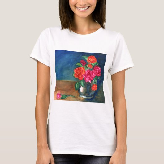 バラの愛 Tシャツ (正面)