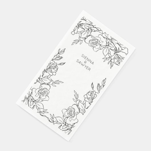 バラの描結婚柱 (コーナー)