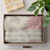 バラの新聞印刷 薄葉紙 (ギフト)