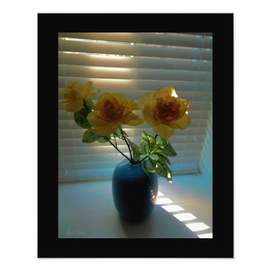 バラの日光 –  フォトプリント            (正面)