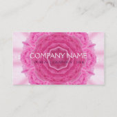 バラの曼荼羅、名刺 名刺 (裏面)