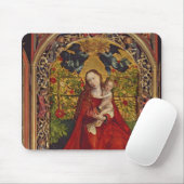 バラの木陰のマドンナ、1473年 マウスパッド (マウス)