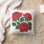 バラの束 クッション (ブランケット)
