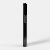 バラの植物画のiPhoneケース iPhoneケース (右側面)