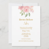 バラの水彩画 ブリューズ ビフォー アイ ドゥ インビテーション (正面)