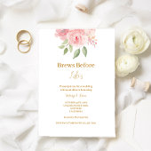 バラの水彩画 ブリューズ ビフォー アイ ドゥ インビテーション