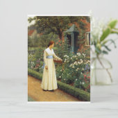 バラの油彩画の運命 招待状 (スタンド正面)