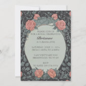 バラの眠り姫 招待状 (裏面)