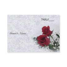 バラの結婚テーブル席