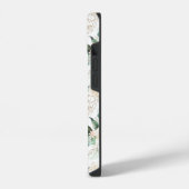バラの花のガーデンパターン iPhoneケース (左側面)