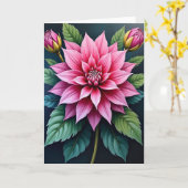 バラの花の誕生日カード カード (黄色い花)