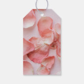 バラの花びら ブライダルシャワー フェイバーテグ ギフトタグ (裏面)