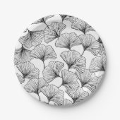 バラの花びら ペーパープレート (正面)