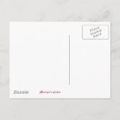 バラの花びら 案内ポストカード (裏面)