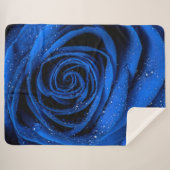 バラの花びら 3 シェルパブランケット (正面(横))