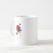 バラの花マグカップ コーヒーマグカップ (正面左)