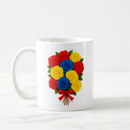 バラの花束クラシックマグ コーヒーマグカップ