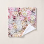 バラの花束1 バスタオルセット (ウォッシュタオル)