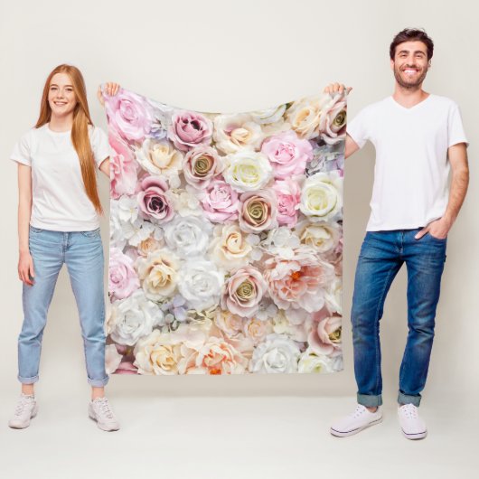 バラの花束1 フリースブランケット (インサイチュ)