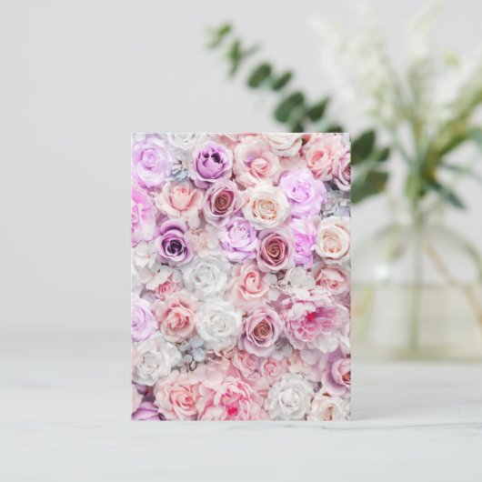 バラの花束2 シーズンポストカード (スタンド正面)