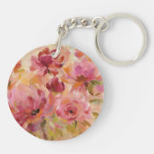 バラの花束 キーホルダー (裏面)