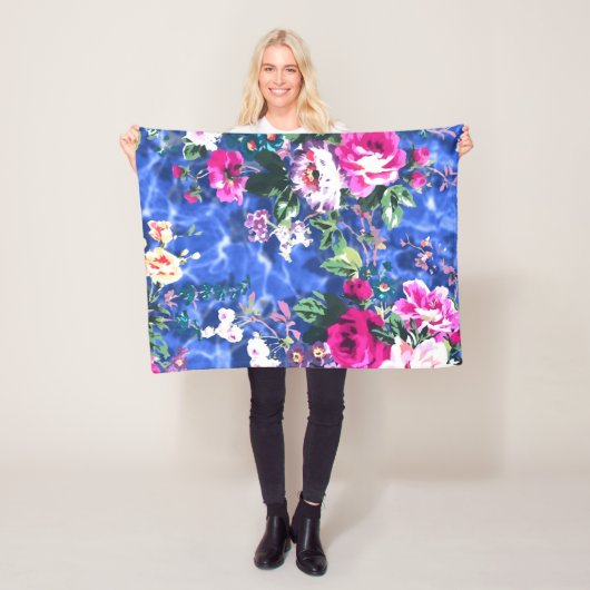 バラの花束 フリースブランケット (インサイチュ)