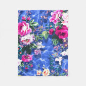 バラの花束 フリースブランケット (正面)