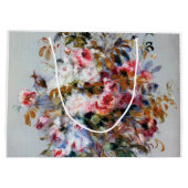 バラの花束，ルノアール ラージペーパーバッグ (裏面)