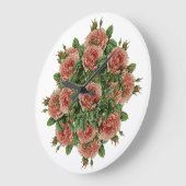 バラの花束 - ローゼン・ブーケ ラージ壁時計 (傾斜)