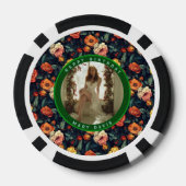 バラの花束 誕生日おめでとう ポーカーチップ (裏面)
