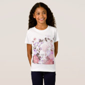 バラの花束 5 Tシャツ (正面フル)