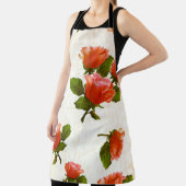 バラの花模様、ヴィンテージの背景。 エプロン (インサイチュ)