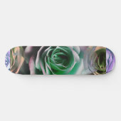 バラの花芸術的スタイル スケートボード (横)