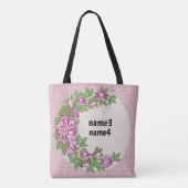 バラの花輪 トートバッグ (裏面)