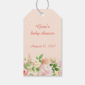 バラの花輪 感謝の気持ちのギフトタグ ギフトタグ (裏面)