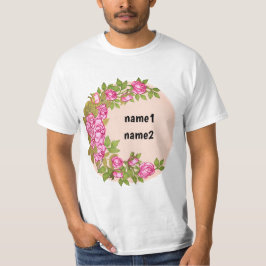 バラの花輪 Tシャツ