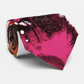 バラの芸術の砂糖のスカルの女性 ネクタイ (ロール)