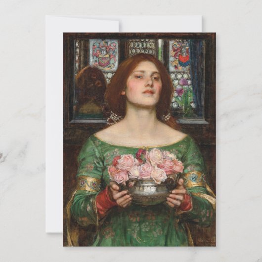 バラの芽を集める | ジョンウィリアムウォーターハウス (正面)